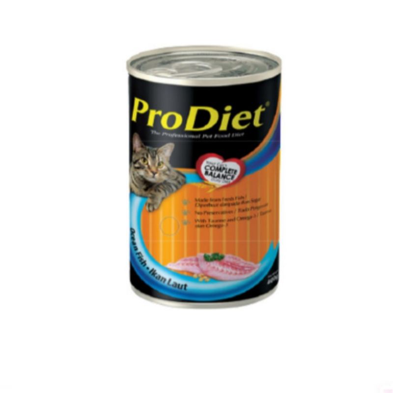 ProDiet Kaleng 400gr-Wet Food Makanan Kucing Kaleng 400Gr Cat food