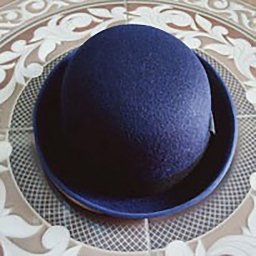 Topi bulat caplin bowler press model original