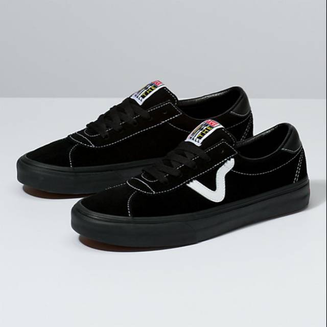 VANS SPORT SUEDE FULL BLACK