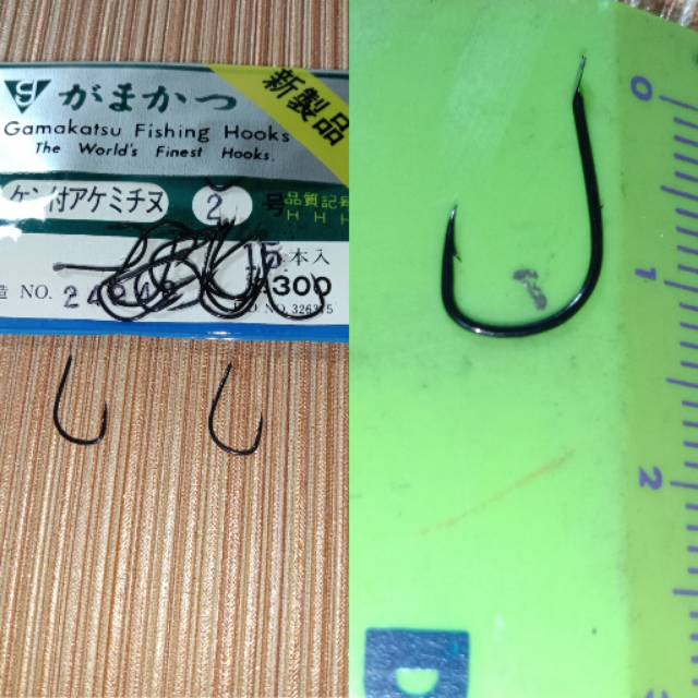 Kail gamakatsu fishing Hooks no 2