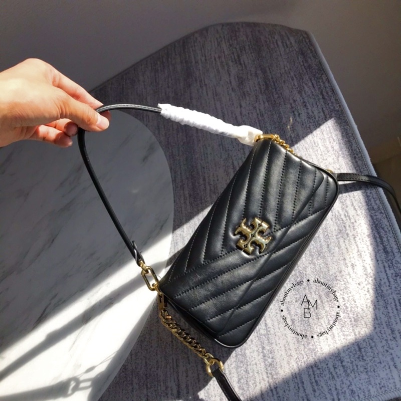 Tory Burch Kira Chevron Small Flap  Shoulder Bag