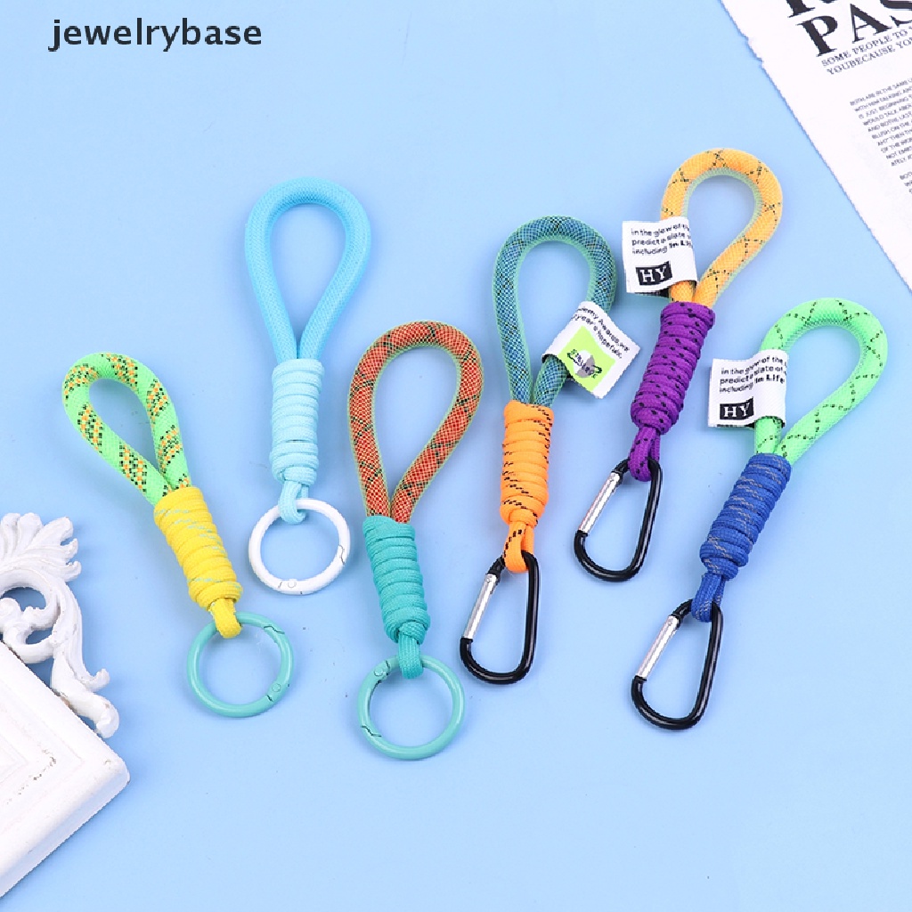 Tali Lanyard Model Gantung Bahan Mesh Kepang Fluorescent Untuk Case Ponsel