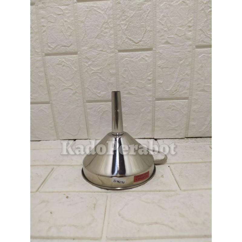 corong stainless 12cm - corong stenlis - corong awet kuat tahan panas