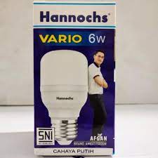 LAMPU LED HANNOCHS VARIO 6W 6WATT 6 W - LAMPU HANNOCHS VARIO 6W 6WATT 6 W MODEL KAPSUL BERGARANSI RESMI 1 TAHUN MANTAP