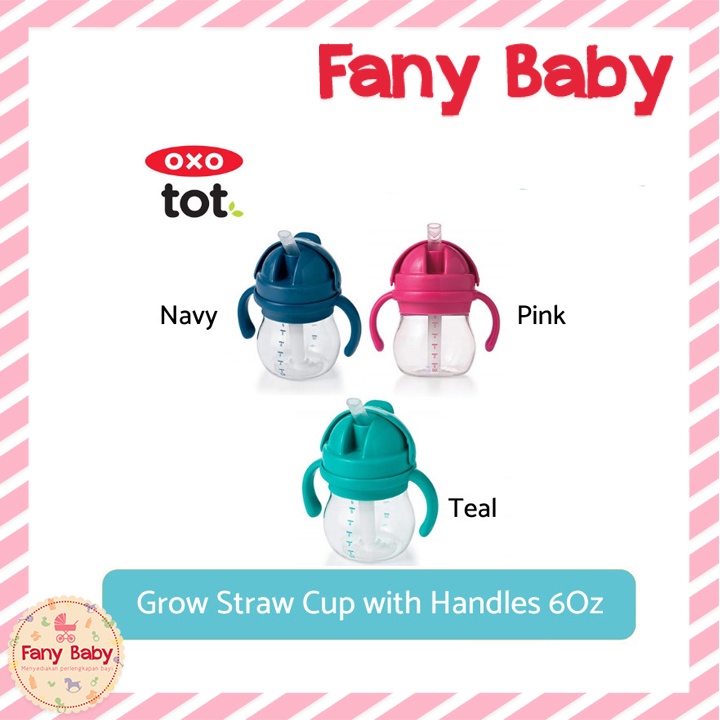 OXO TOT Grow Straw Cup with Handles 150ML