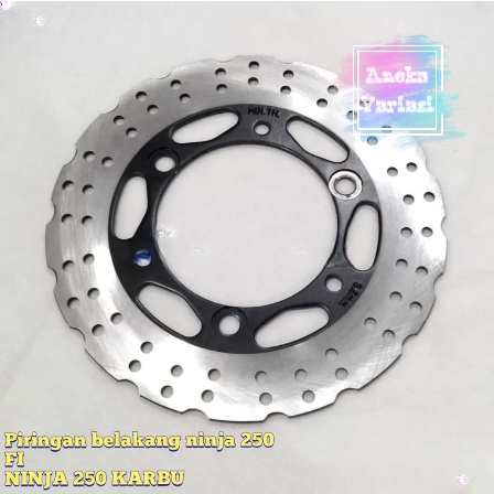 Piringan disk cakram belakang motor ninja 250 Fi karbu berkualitas