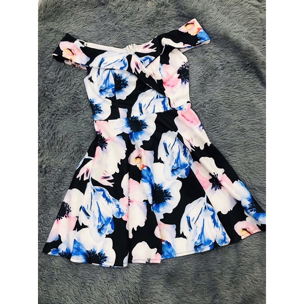 DRESS BUNGA SABRINA IMPORT BANGKOK