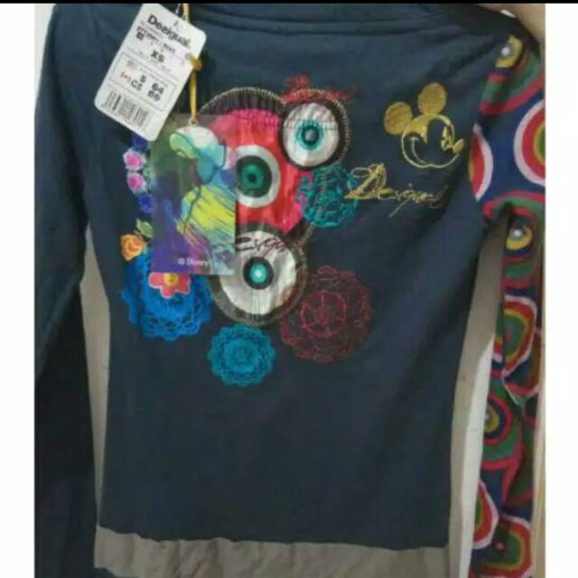 Kaos desigual mickey 100% ori Usa