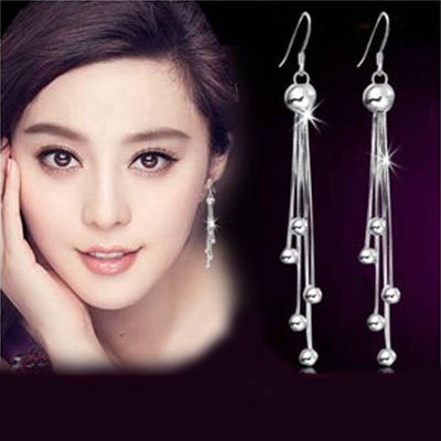 Anting Perak 925 Wanita multi-mutiara yang dipersonalisasi Perhiasan Fashion