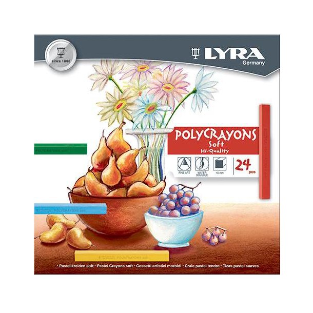 

Lyra Polycrayons Soft 24 - Ref.5651240