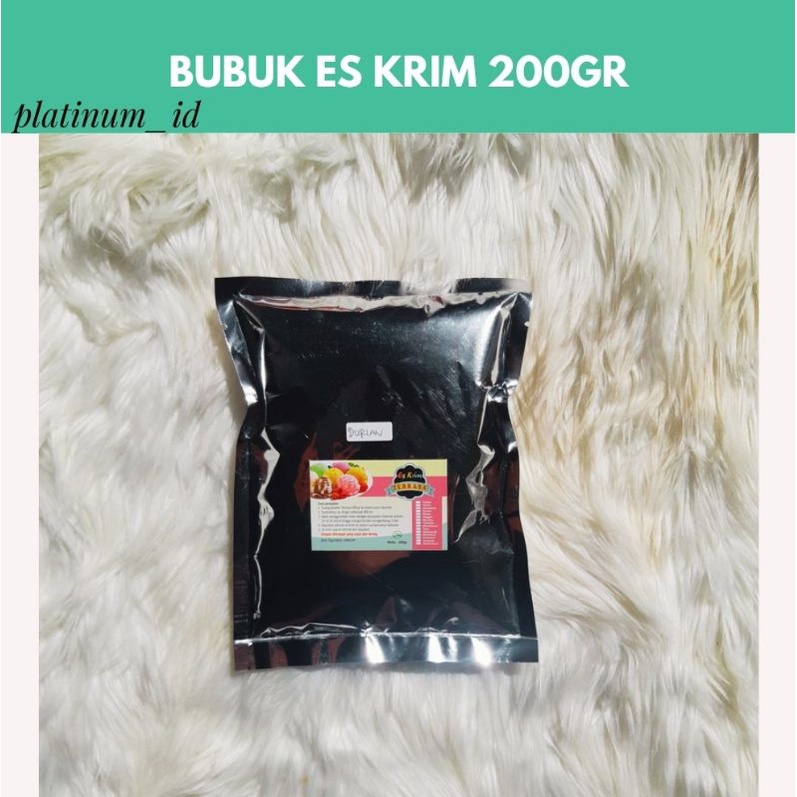 

BUBUK ES KRIM 200 GRAM MURAH/POWDER ICE CREAM 200GRAM/MENU DESSERT/ES KRIM MURAH