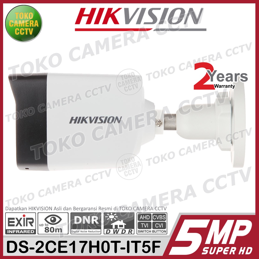 KAMERA CCTV OUTDOOR 5MP HIKVISION DS-2CE17H0T-IT5F