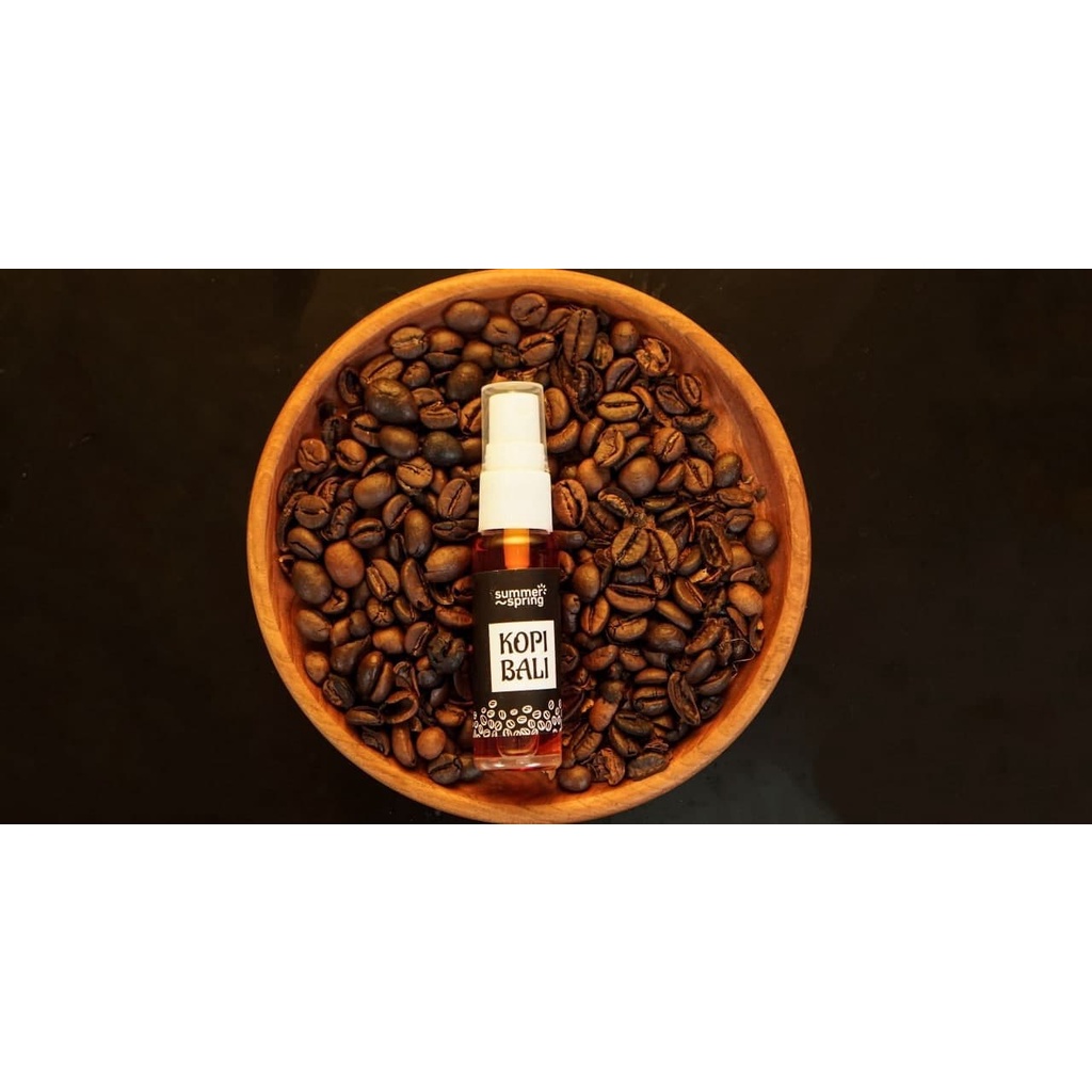 Parfum Mobil Kopi Bali Spray 30ml Pengharum Ruangan Toilet Kamar Lemari Kopi Bali Original