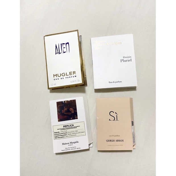 ORI & MURAH Alien by Mugler, Feminin Pluriel Maison Francis Kurkdjian, Jazz Club Maison Martin Margi