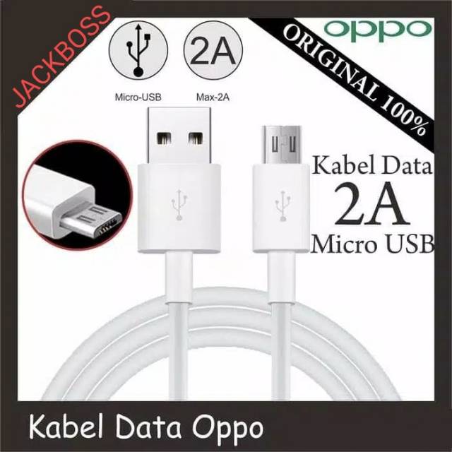 Kabel Data OPPO F1S F5 A37 NEO 9 A12 F7 F9 F11 A3S A5S Micro Usb 2A Fast Charging Data Cable ORIGINA