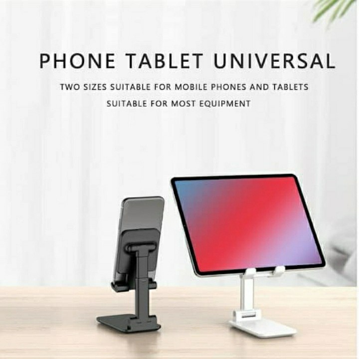 L305 HD 23 HD-23 Liftable Foldable Phone Holder Stand HP di Meja Folding Desktop Dudukan Handphone Tablet