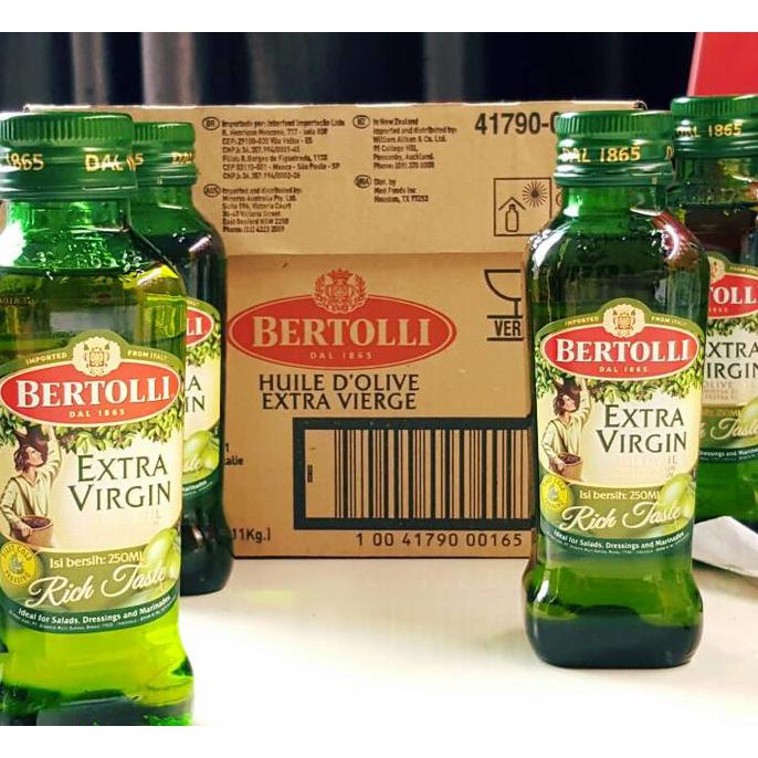 

ENAK Bertolli Extra Virgin Olive Oil / EVOO / Minyak Zaitun Ekstra V 250 ml BANYAK RASA