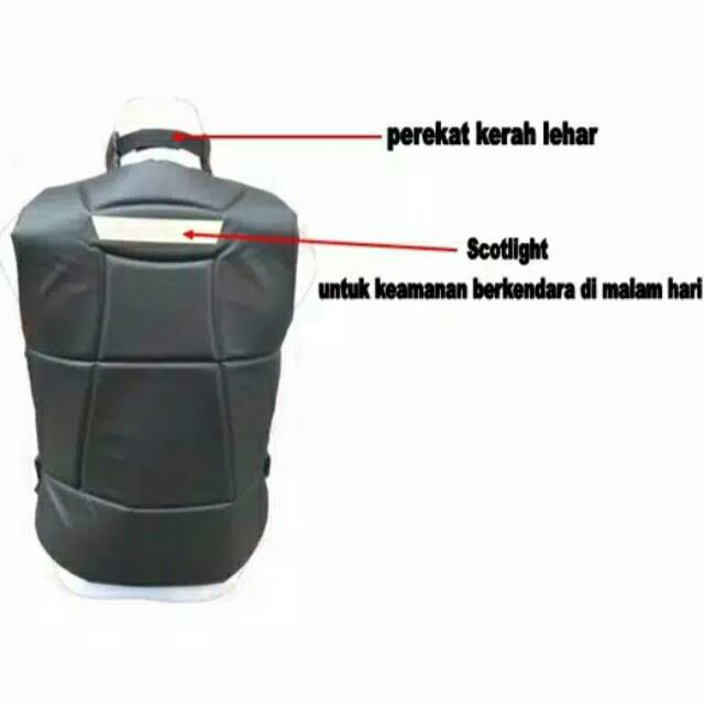 Rompi Motor Sakatsu RS70 | Vest | Tutup Dada | Body Protector Bikers Fungsional