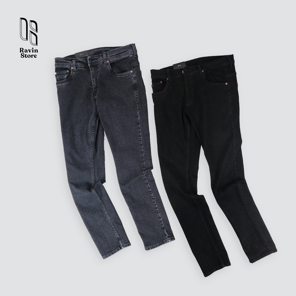 celana Jeans polos premium / distro/ slim fit