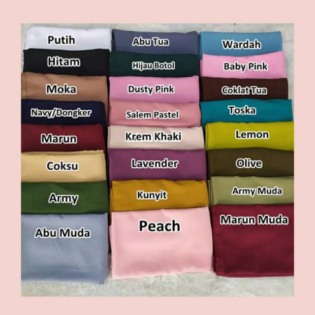 Jilbab Segiempat 130 x 130