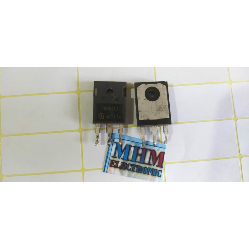 Mosfet 20N60 Orijinal cabutan ( sudah di tes)