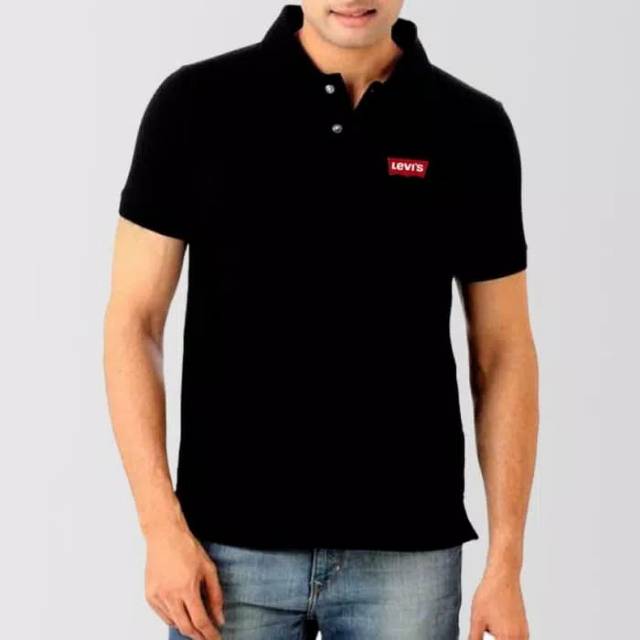 Kaos polo shirt Levis baju kerah