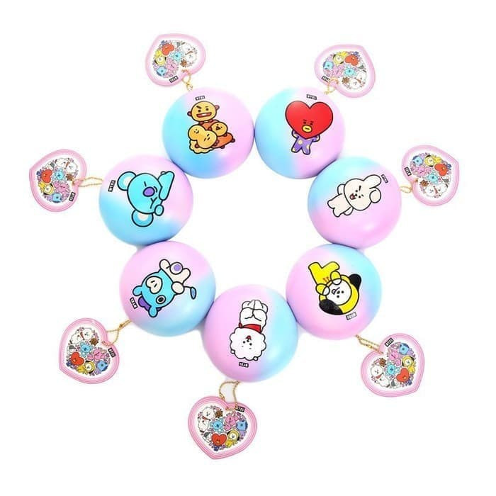 SIAP KIRIM Squishy Bts Bt21 LIMITED