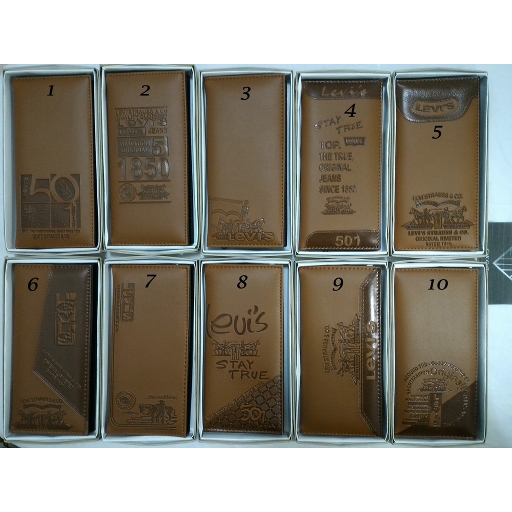 Dompet Kulit Levis Pria Panjang DLS-001