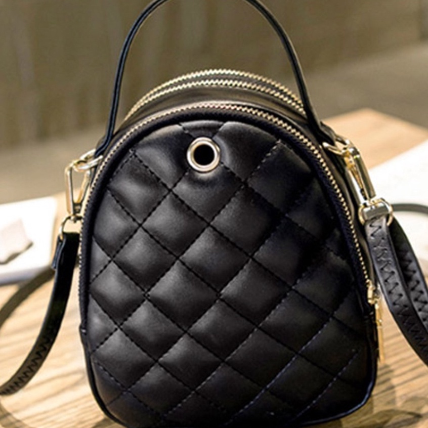 Tas Selempang Wanita Fashion Import Velvet Tas Wanita Mini Sling Bag Hand Bag Kekinian Berkualitas Traco