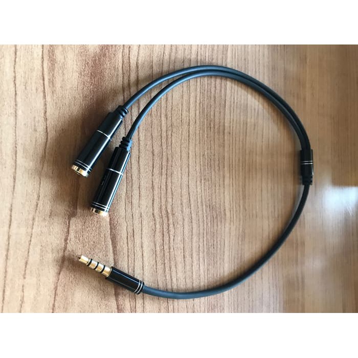 Audio Splitter Connecter 3.5MM Earphone Jack 1 Male to 2 Female
