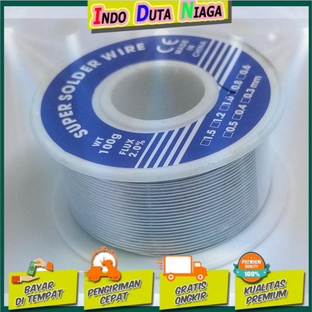 Kawat Timah Solder 63/37 100gr - B-2