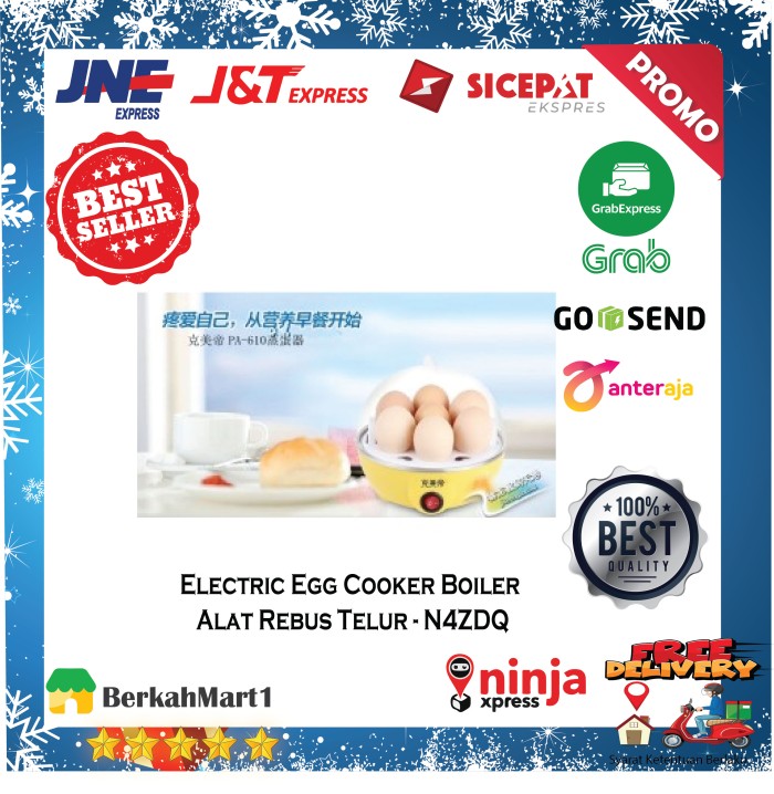 Promo ??? Alat Perebus Telur Elektrik - Electric Egg Cooker Boiler