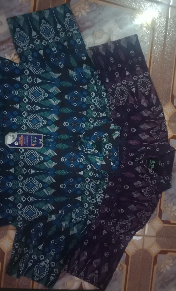 Dgm Fashion   Fashion Kemeja Batik Pria Lengan Pendek Torpedo/kemeja Tribal 6124