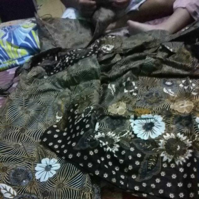 Couple Batik Harumi Style/kemeja Dan Gamis Big Size Baju Kondangan Batik Pliket