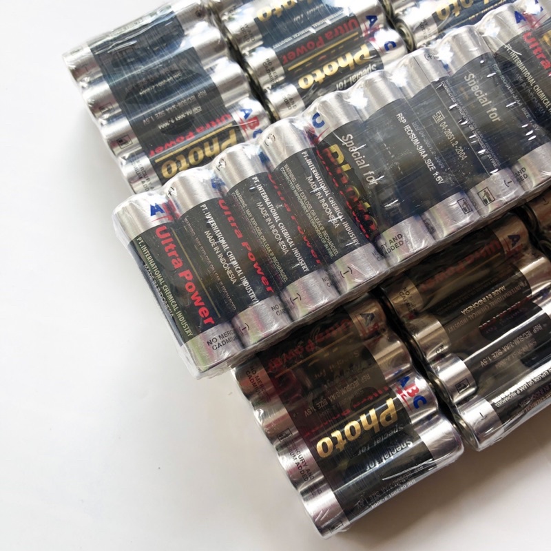(24 Pcs) Baterai AA ABC Photo Ultra Power