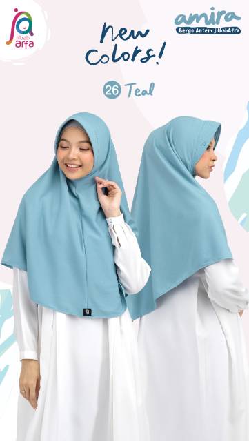 [Warna terbaru] Amira bergo kaos pet antem jilbabafra jilbab afra jilbab arfa