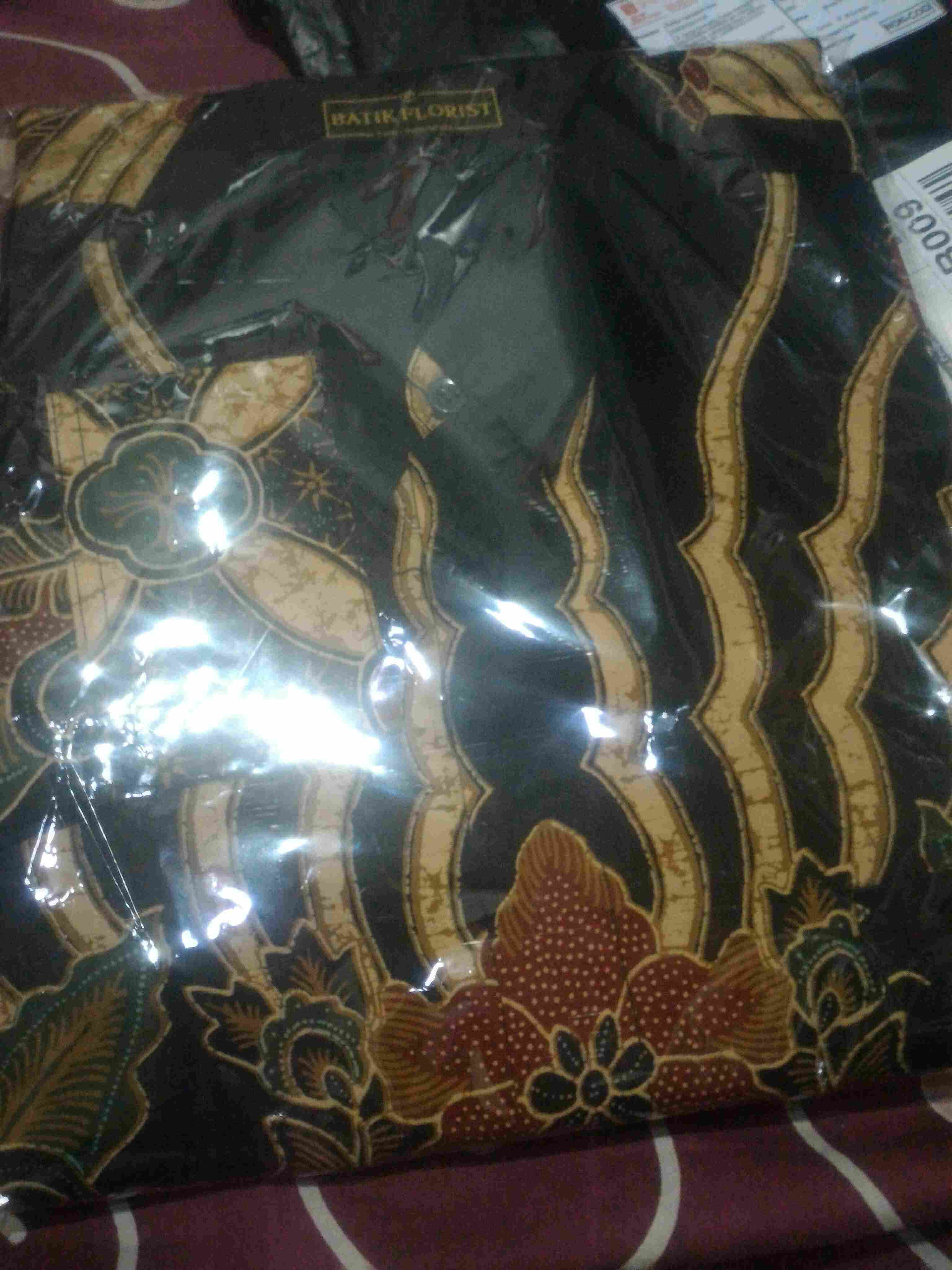 Batik Solo Antasena Cabut Sogan Kemeja Pria Katun Cabut Primisima Full Furing