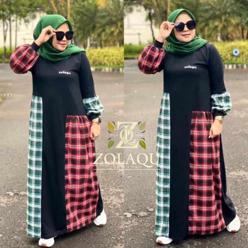 Gamis Flanel ZOLAQU ZLQ Original