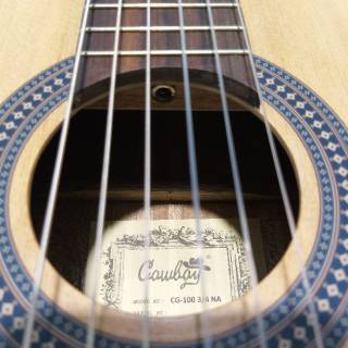 Gitar Klasik Ukuran 3/4 Elektrik Tuner Cowboy Original Import | Shopee Indonesia