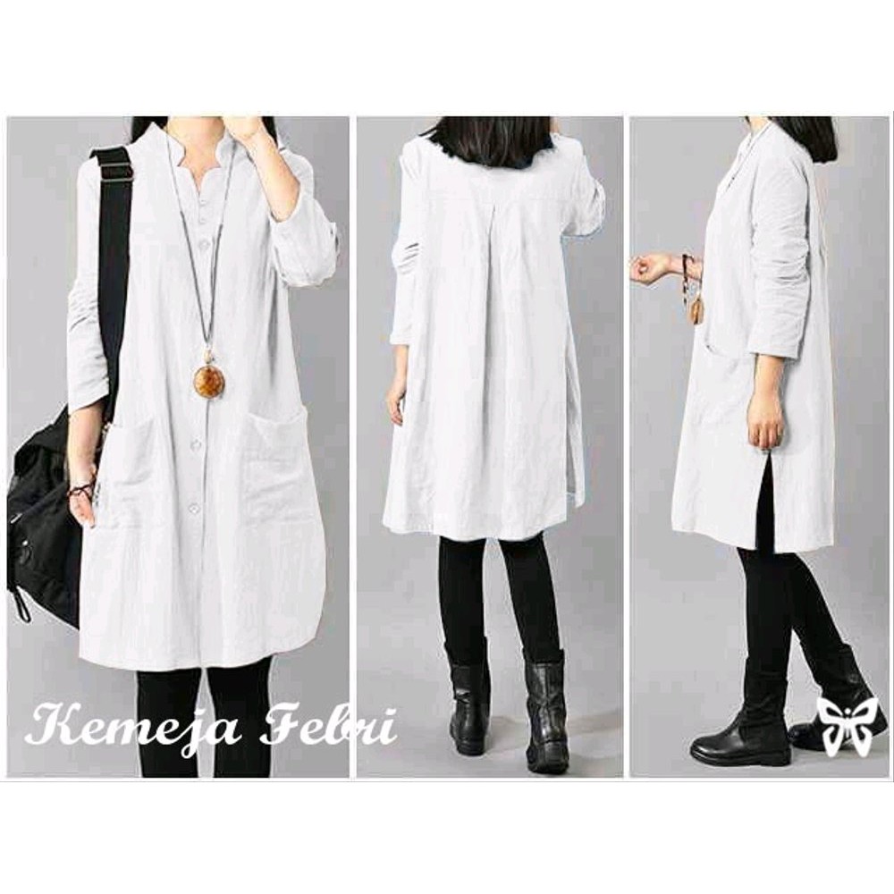 Order Langsung Ak Devina tunik kemeja wanita kantor Terlaris