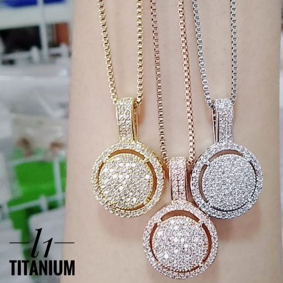Perhiasan Kalung Cantik Permatan Berlian R2223