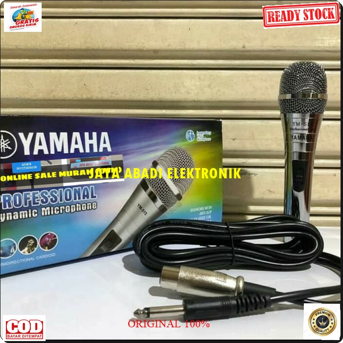 G477 YAMAHA MIKROPON BESI CABLE VOKAL ARTIS AUDIO SOUND BEST SISTEM PROFESIONAL PRO PENGERAS SUARA HIFI SUARA SENSITIF MC PIDATO SEMINAR CERAMAH ACARA LEGENDARIS PORTABLE BAHAN FULL METAL FIRSTCLASS LEGENDARIS PREMIUM