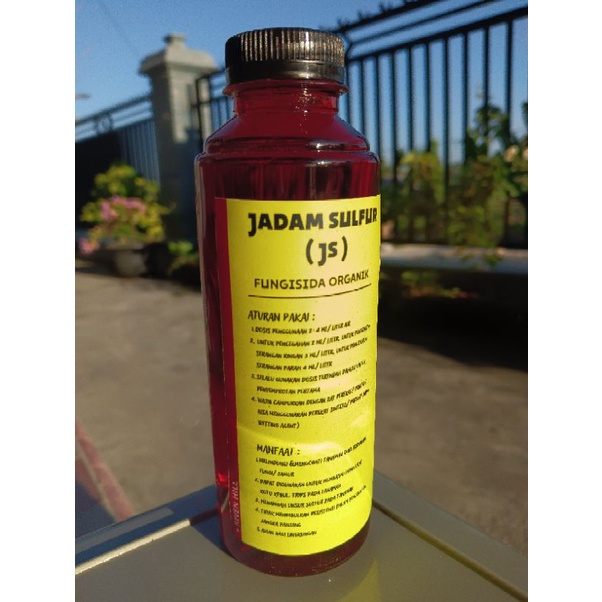 Jadam Sulfur / JS / Fungisida organik 250 ml
