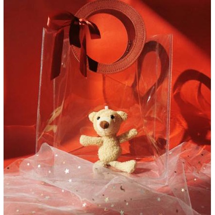 

BAYAR COD PVC MIKA GIFT BOX HAMPERS BOX TRANSPARAN TAS GOODIE Merah Natal iMLEK - Merah CUCI GUDANG