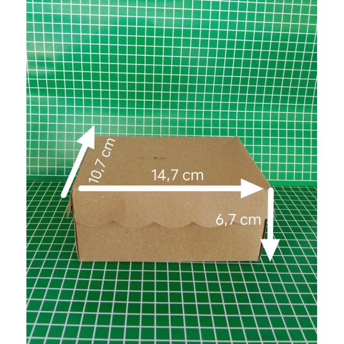 

Dus R3A kraft (10,7x14,7x6,7) / snack / kue / jajan / hamper / souvenir