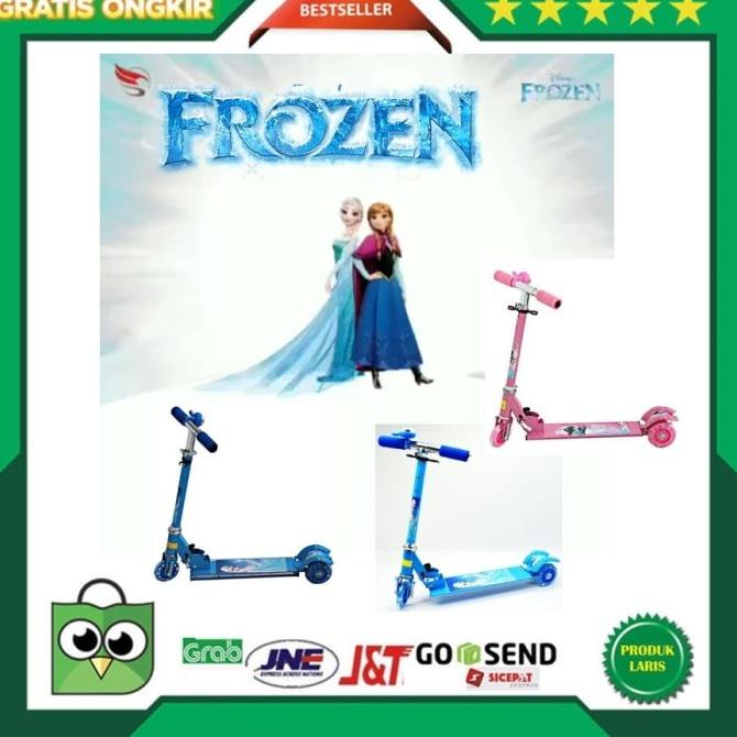 MAINAN ANAK SKUTER ANAK FROZEN SEKUTER FROZEN SCOOTER OTOPED