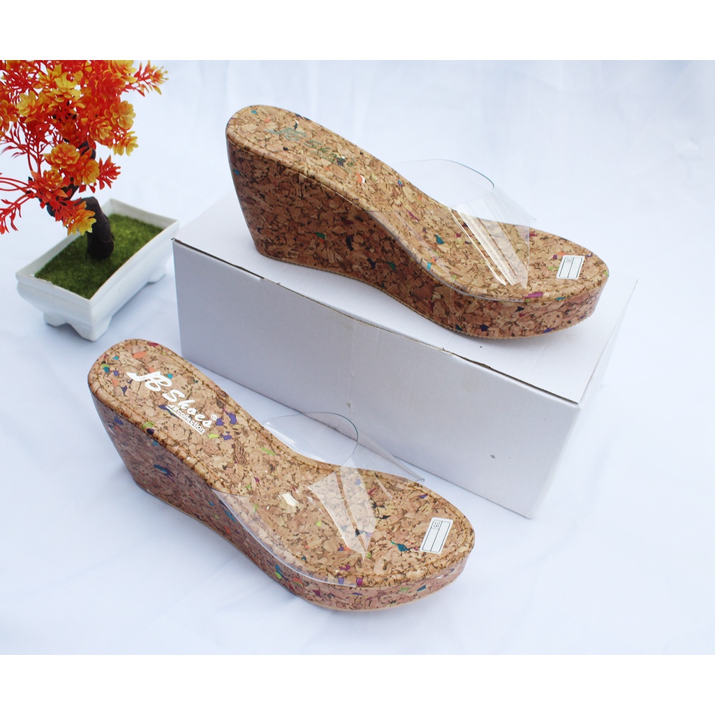 Sandal Wedges Wanita Kokop Mika Premium Sandal Wanita Murah