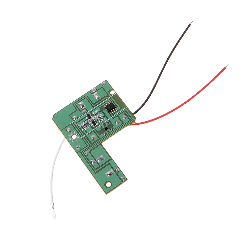 4CH 40MHz Remote Transmitter &amp; Receiver Board dengan Antena untuk Robot Mobil RC DIY