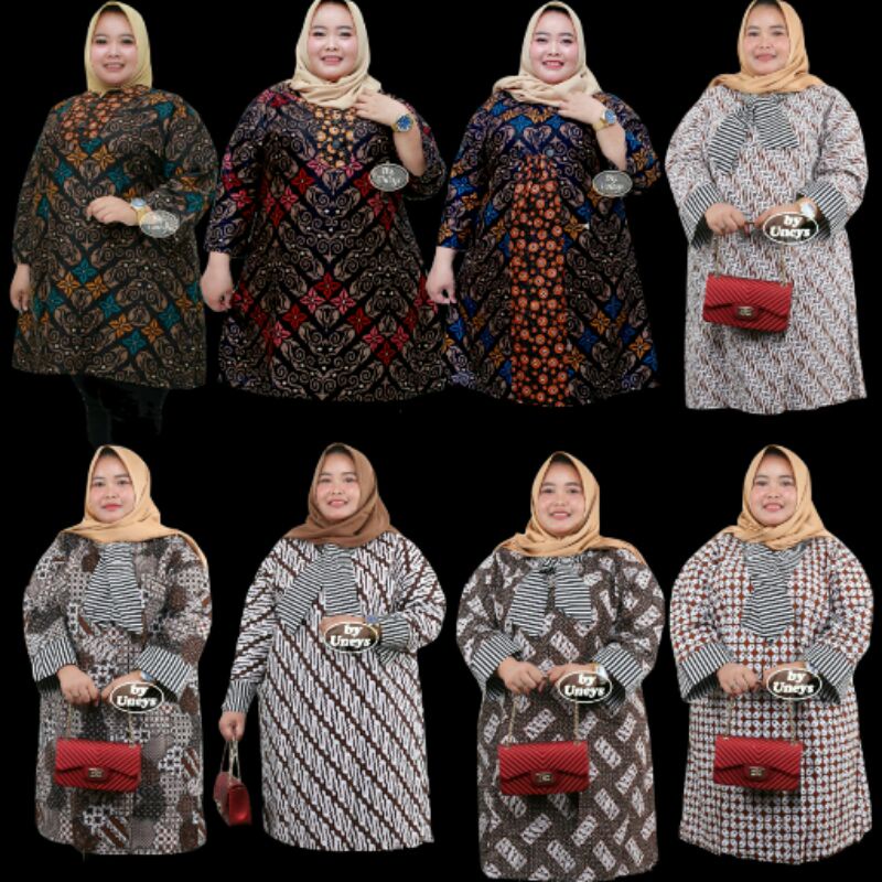 TUNIK JUMBO LD 140 TUNIK JUMBO KEKINIAN TUNIK BIG SIZE ATASAN BIG SIZE TUNIK JUMBO MURAH ATASAN TUNI