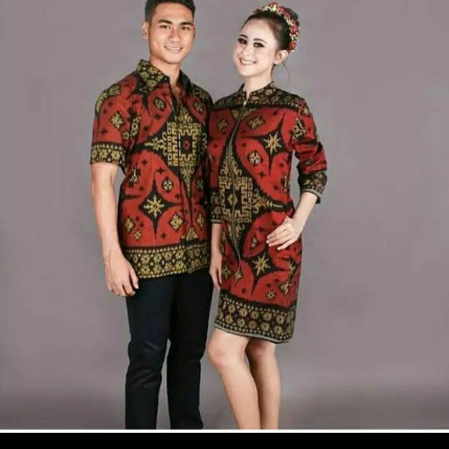 Baju Tenun Endek Lobeng Shopee Indonesia
